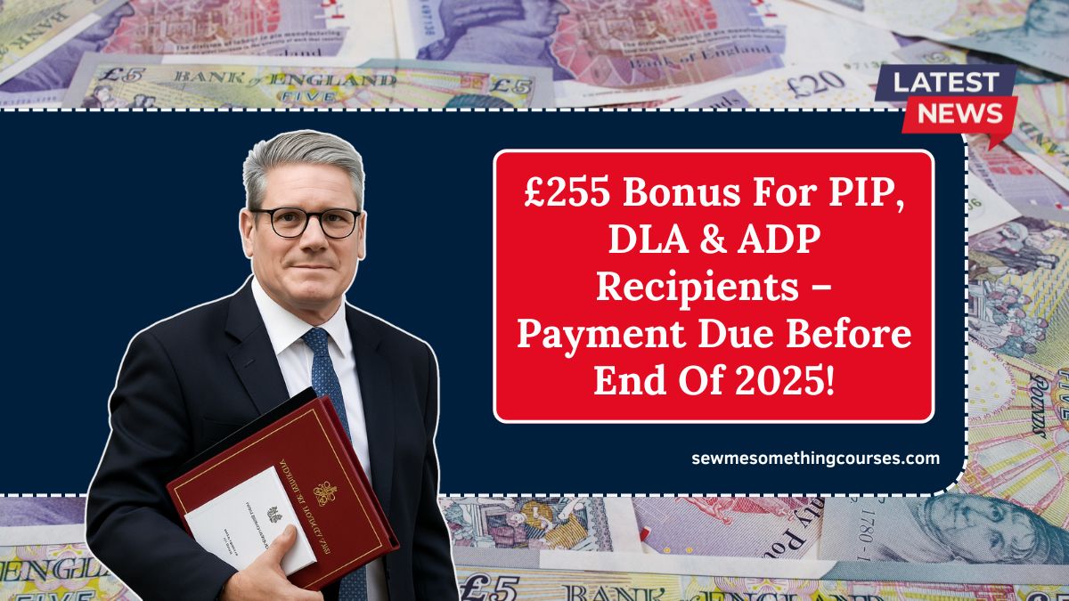 £255 Bonus For PIP, DLA & ADP Recipients – Payment Due Before End Of 2025!