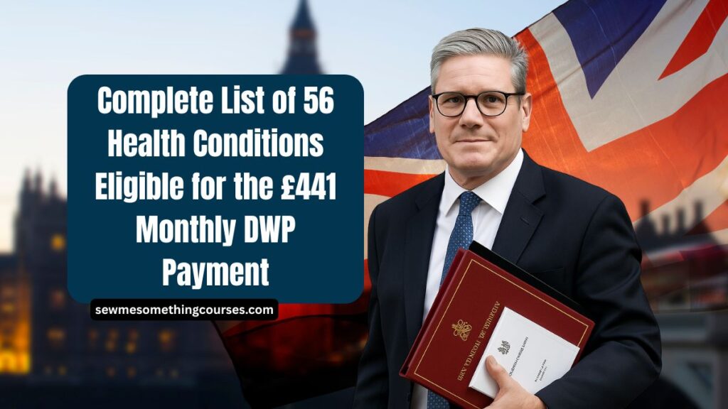 Complete List of 56 Health Conditions Eligible for the £441 Monthly DWP Payment