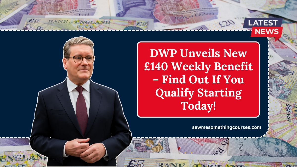 DWP Unveils New £140 Weekly Benefit – Find Out If You Qualify Starting Today!