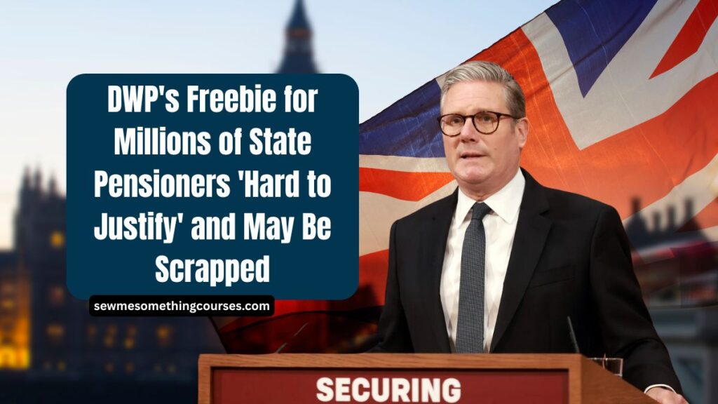 DWP's Freebie for Millions of State Pensioners 'Hard to Justify' and May Be Scrapped