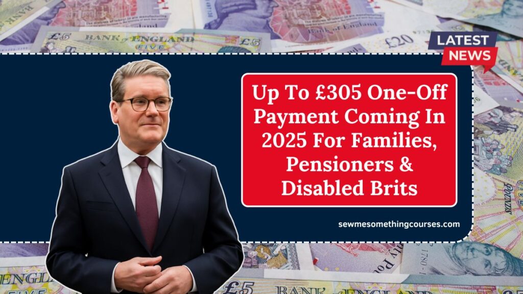 Up To £305 One-Off Payment Coming In 2025 For Families, Pensioners & Disabled Brits