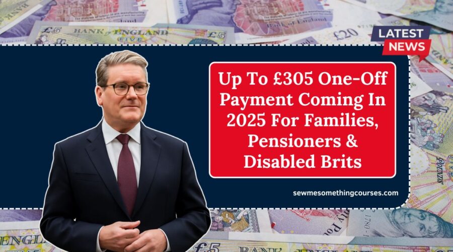 Up To £305 One-Off Payment Coming In 2025 For Families, Pensioners & Disabled Brits