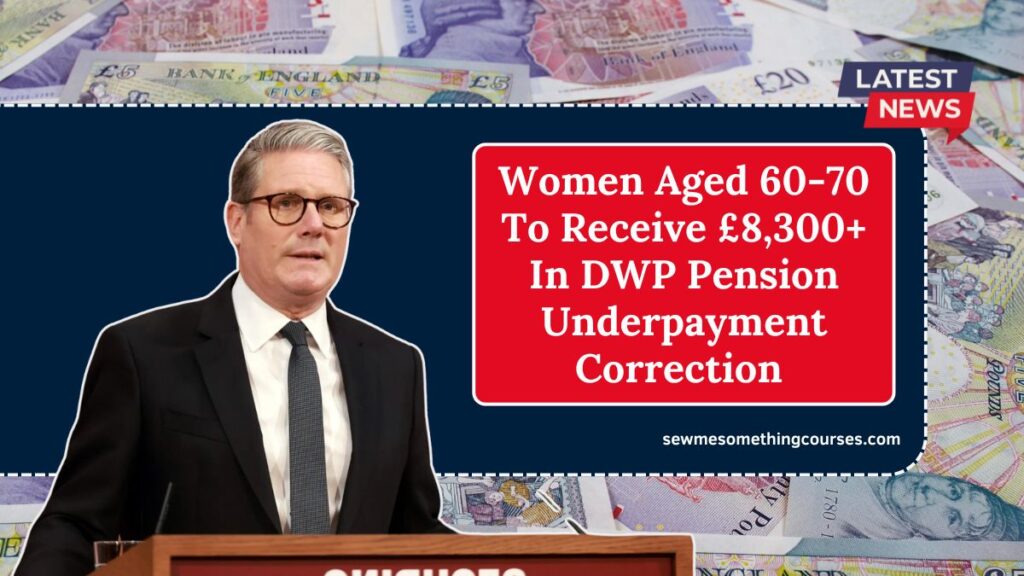 Women Aged 60-70 To Receive £8,300+ In DWP Pension Underpayment Correction – Are You Eligible?